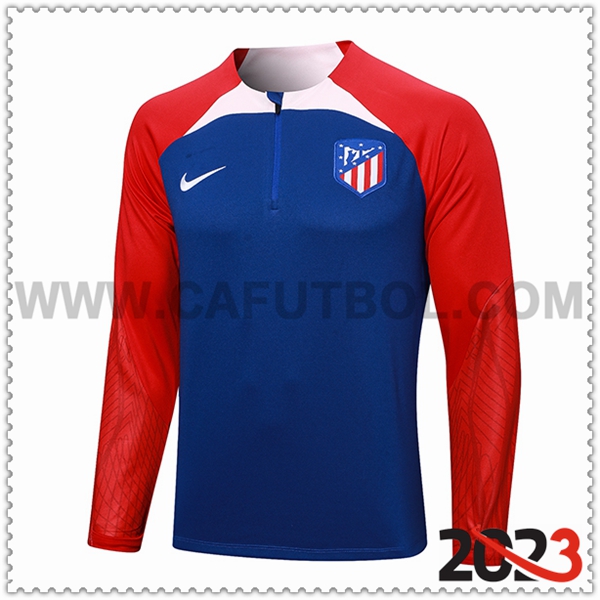 Sudadera Entrenamiento Atletico Madrid Azul 2023 2024