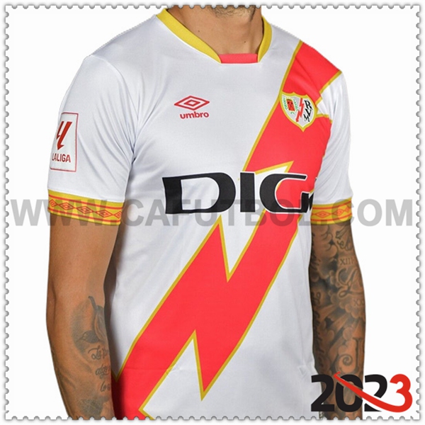 Primera Camiseta Futbol Rayo Vallecano 2023 2024