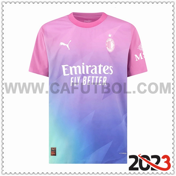 Tercera Camiseta Futbol AC Milan 2023 2024