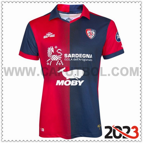 Primera Camiseta Futbol Cagliari 2023 2024