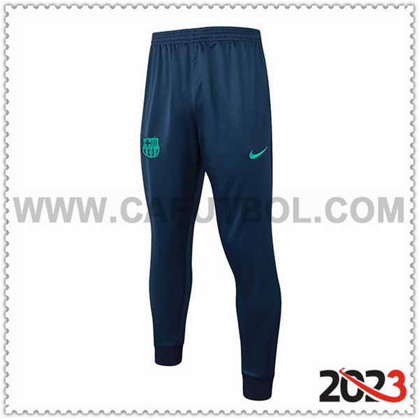 Pantalon Entrenamiento FC Barcelona Azul 2023 2024 -03