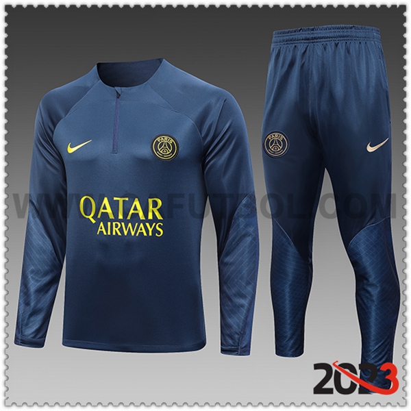 Chandal Futbol NIKE PSG Ninos Azul 2023 2024