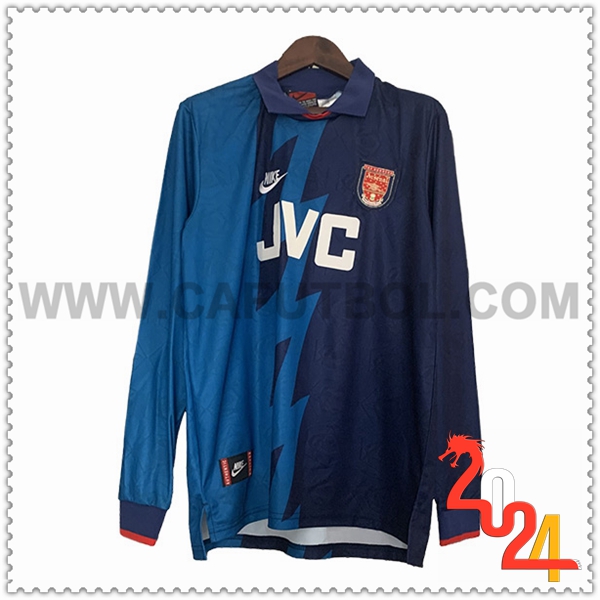 Segunda Camiseta Retro Arsenal Mangas largas 1995/1996