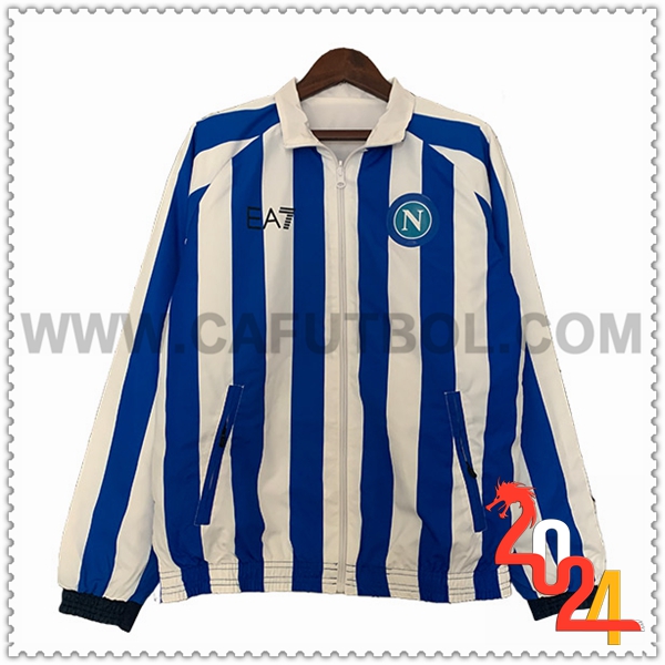 Rompevientos Napoles Blanco/Azul 2023 2024