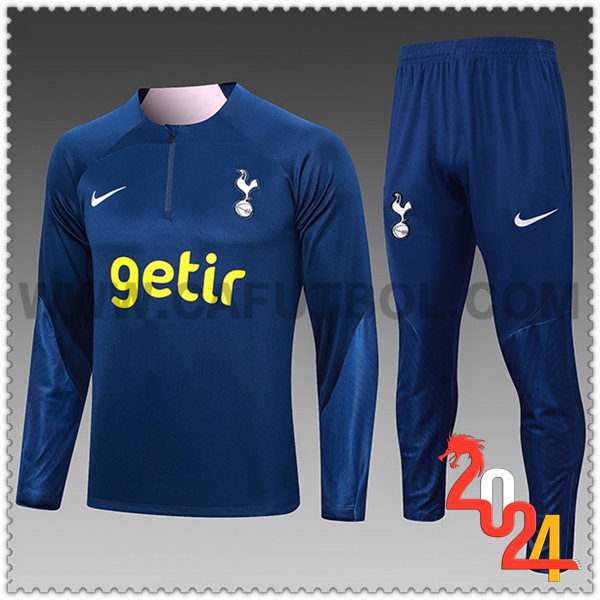 Chandal Futbol Tottenham Hotspur Ninos Azul/Amarillo 2023 2024