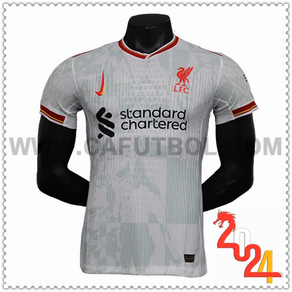 Tercera Camiseta Futbol FC Liverpool Versión filtrada 2023 2024