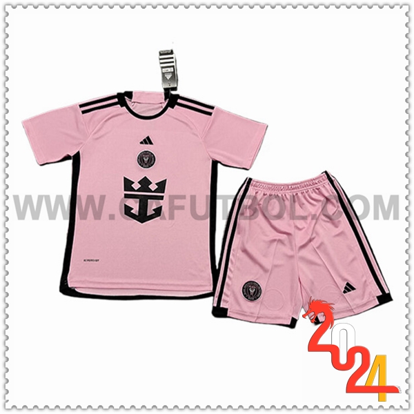 Primera Equipacion del Inter Miami Ninos Versión filtrada 2024/2025