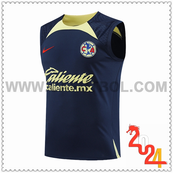Chalecos De Futbol Club America Azul Oscuro 2024/2025