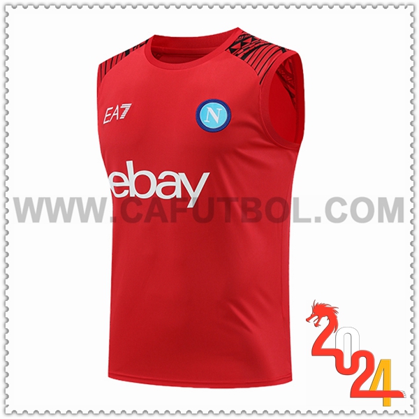 Chalecos De Futbol SSC Napoles Rojo 2024/2025