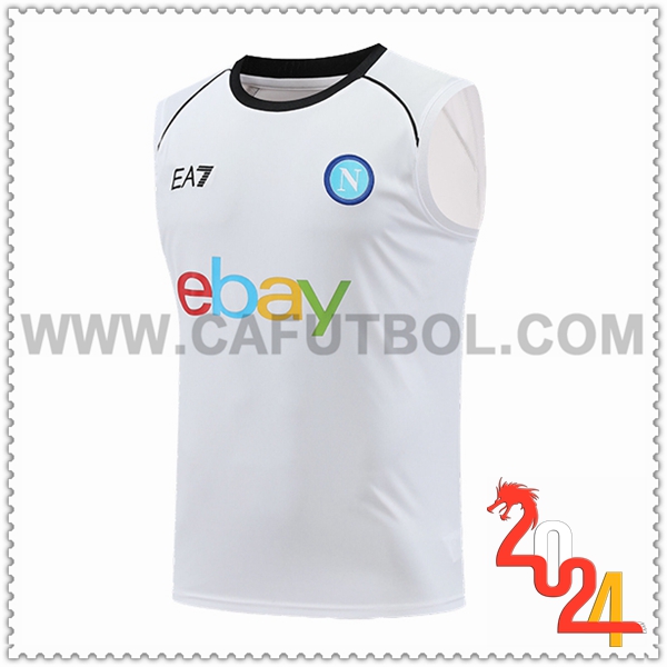 Chalecos De Futbol SSC Napoles Blanco 2024/2025