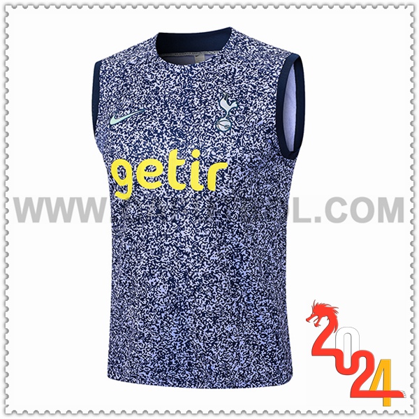 Chalecos De Futbol Tottenham Hotspur Negro/Violeta 2024 2025