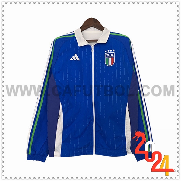 Rompevientos Italia Azul/Blanco/Verde 2023 2024