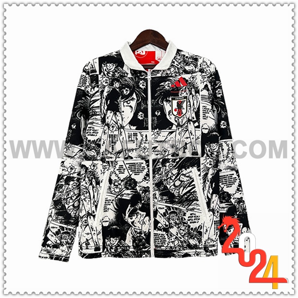 Rompevientos Japon Blanco/Negro 2023 2024