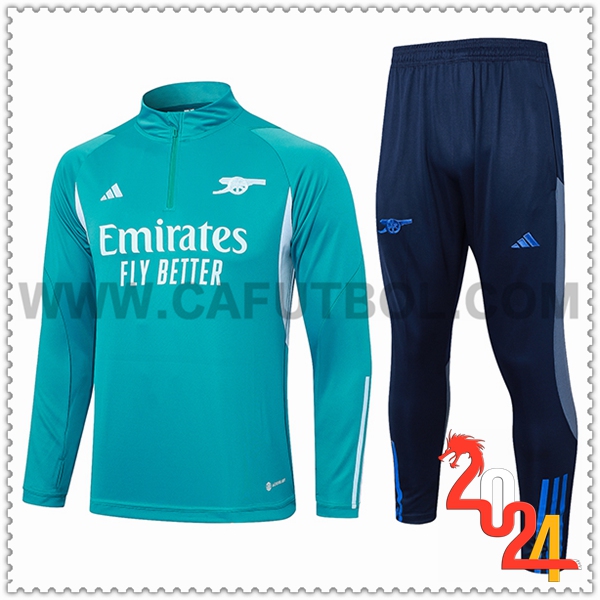 Chandal Futbol Arsenal Verde/Azul 2024 2025