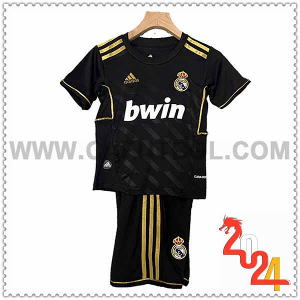 Segunda Equipacion Retro Real Madrid Ninos 2011/2012