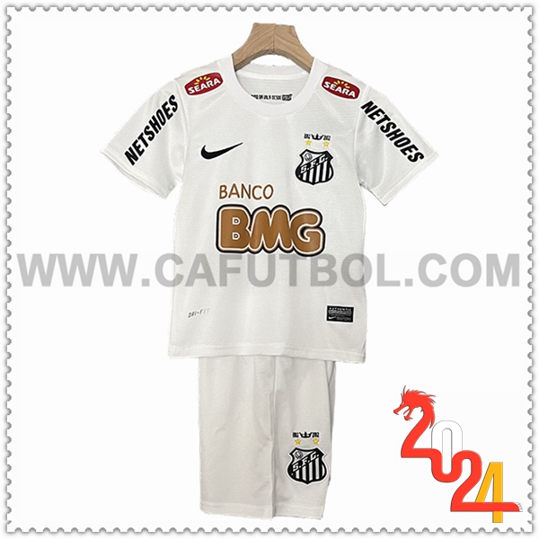 Primera Equipacion Retro Santos Ninos 2011/2012