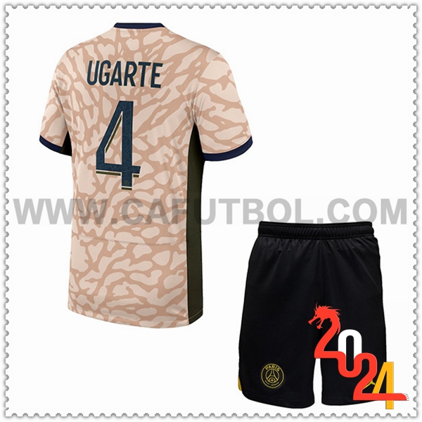 Equipacion del PSG UGARTE #4 Cuarto Ninos 2023 2024