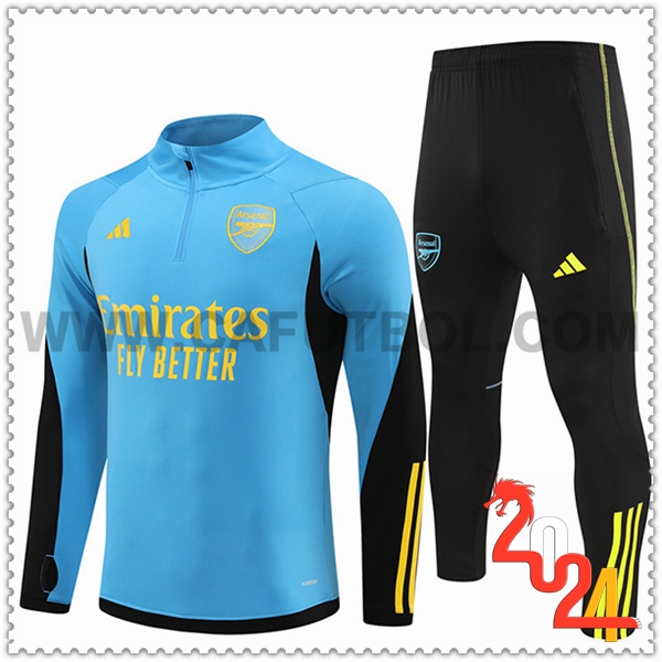 Chandal Futbol Arsenal Azul/Negro/Verde 2024 2025
