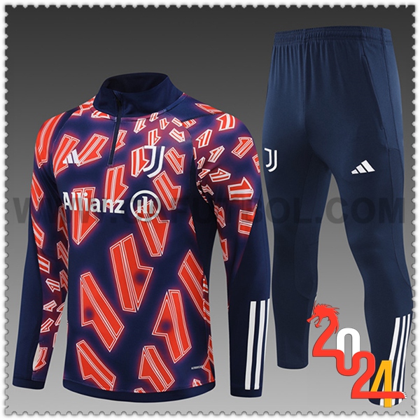Chandal Futbol Juventus Ninos Rojo/Azul 2024 2025