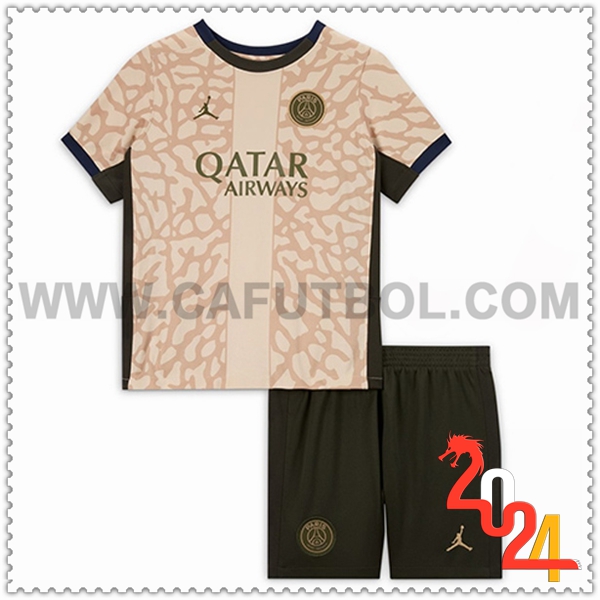 Equipacion del PSG Cuarto Ninos 2023 2024