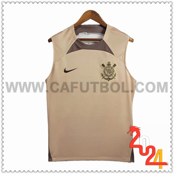 Chalecos De Futbol Corinthians Marrón 2024 2025