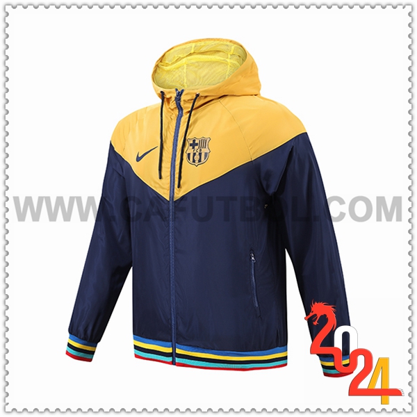 Rompevientos FC Barcelona Amarillo/Azul 2024 2025