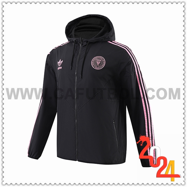 Rompevientos Inter Miami CF Negro/Rosa 2024 2025