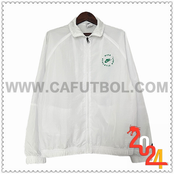 Rompevientos Nike Blanco/Verde 2024 2025