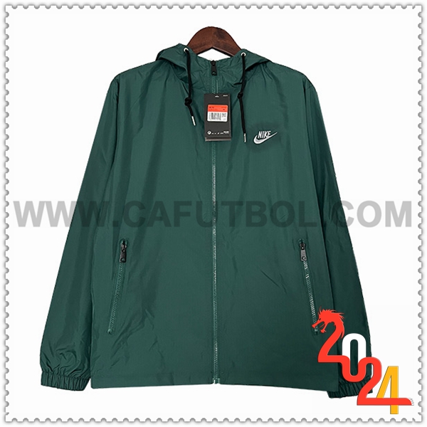 Rompevientos Nike Verde 2024 2025