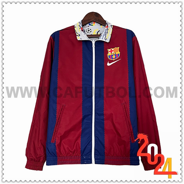 Rompevientos FC Barcelona Azul/Rojo 2024 2025