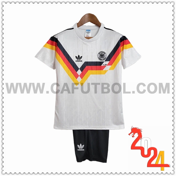 Primera Equipacion Retro Alemania Ninos 1992