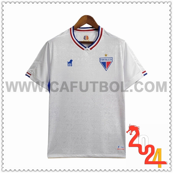 Segunda Camiseta Futbol Fortaleza Blanco 2024 2025