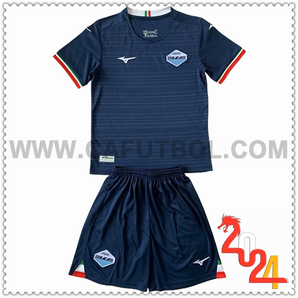 Segunda Equipacion del SS Lazio Ninos Azul marino 2023/2024