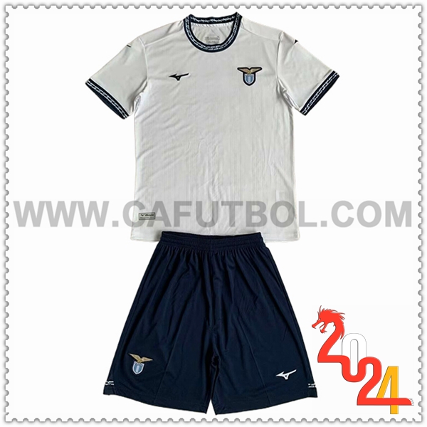 Tercero Equipacion del SS Lazio Ninos Blanc 2023/2024