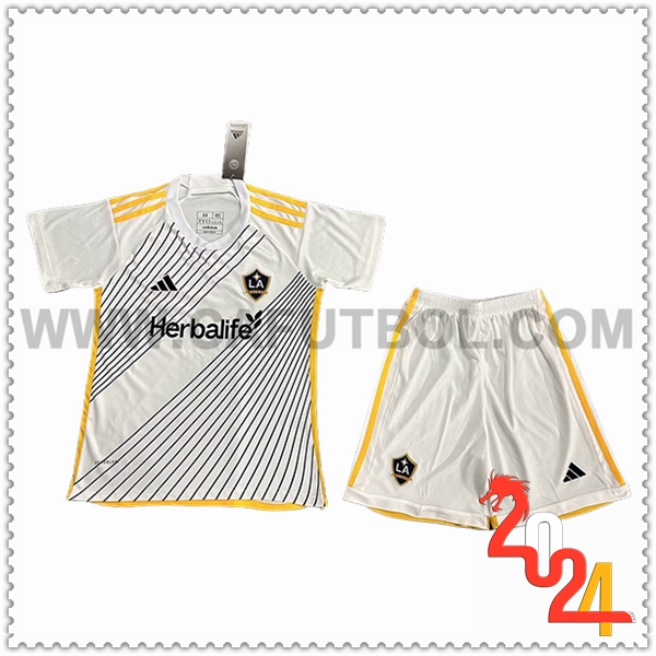 Primera Equipacion del Los Angeles FC Ninos Blanc 2024 2025