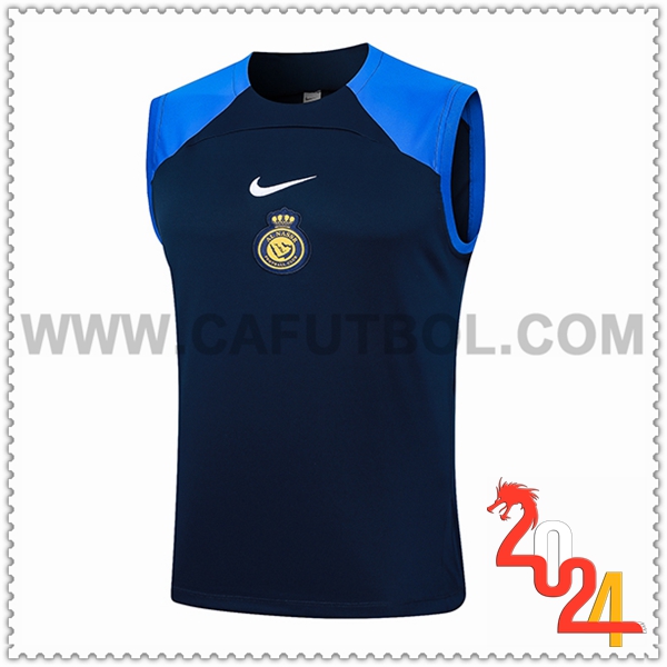 Chalecos De Futbol Al-Nassr FC Azul Oscuro 2024 2025