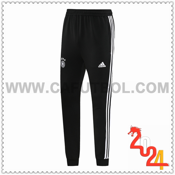 Pantalon Entrenamiento Alemania Negro 2024 2025