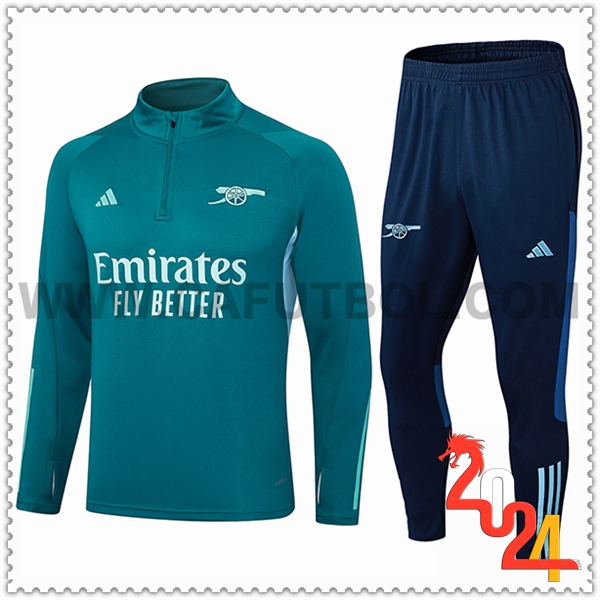 Chandal Futbol Arsenal Verde/Azul 2024 2025