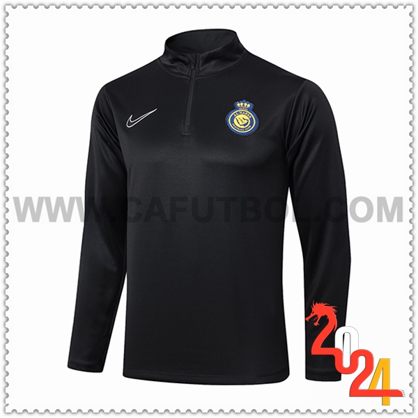 Sudadera Entrenamiento Al-Nassr FC Negro 2024 2025