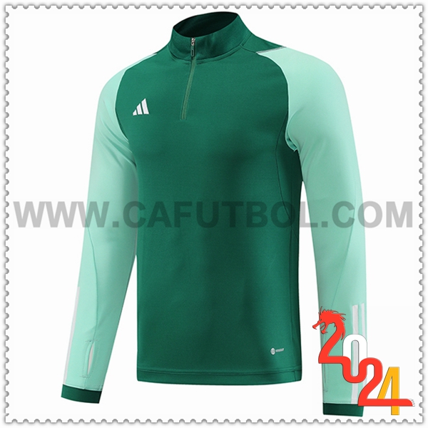 Sudadera Entrenamiento Adidas Verde 2024 2025