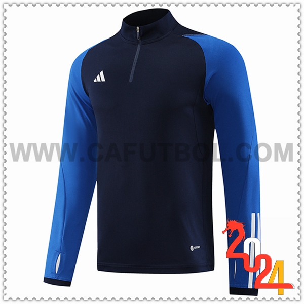 Sudadera Entrenamiento Adidas Azul 2024 2025 -02