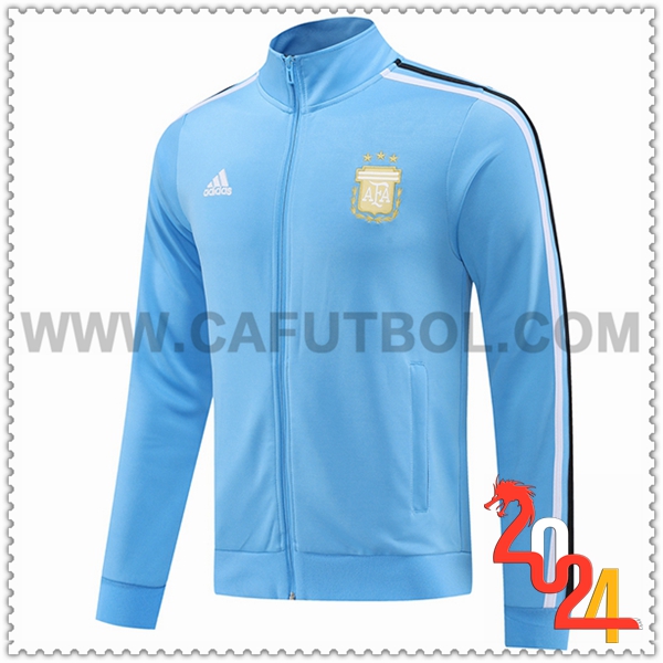 Chaquetas Futbol Argentina Azul Claro 2024 2025