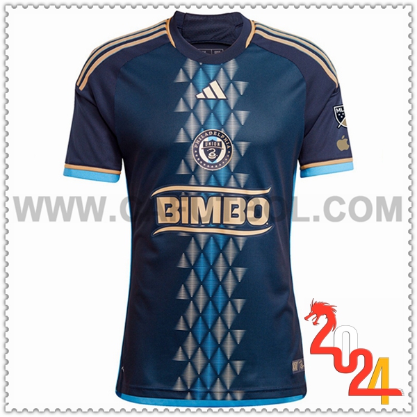 Primera Camiseta Futbol Philadelphia Union Negro 2024 2025