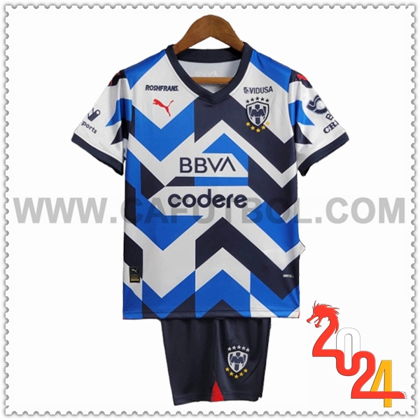Equipacion del CF Monterrey Ninos 2023/2024