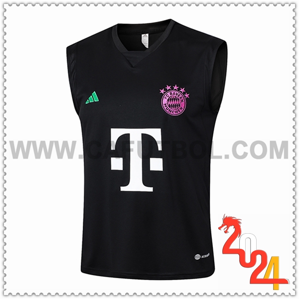 Chalecos De Futbol Bayern Munich Negro 2024 2025