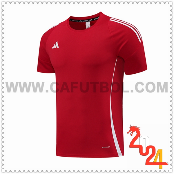 Camiseta Entrenamiento Adidas Rojo 2024 2025