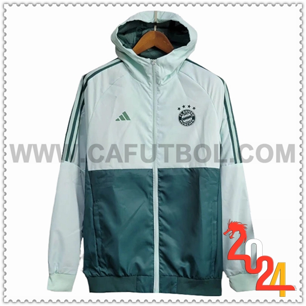 Rompevientos Bayern Munich Verde 2024 2025