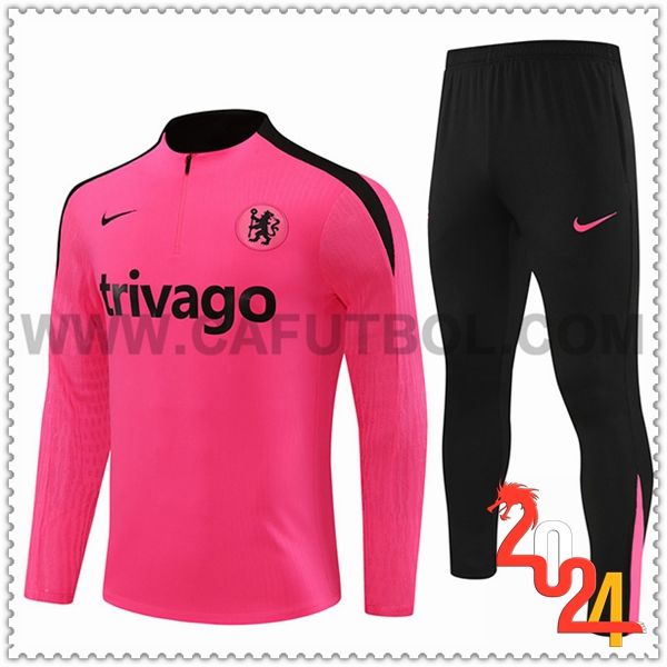 Chandal Futbol FC Chelsea Rosa/Negro 2024 2025