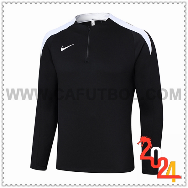Sudadera Entrenamiento Nike Blanco/Negro 2024 2025