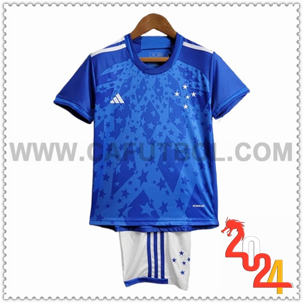 Primera Equipacion del Cruzeiro Ninos 2024 2025